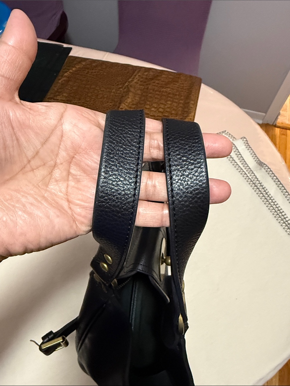 Authentic Mulberry Leather Shoulder bag. - Picture 6 of 15